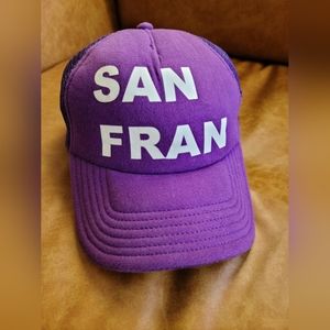 Y2K Urban Outfitters Classic San Fran Trucker Hat